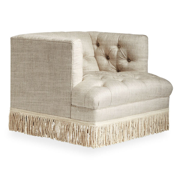 White on sale fringe chair