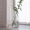 Skogsberg & Smart HURRICANE CRYSTAL LILY CLEAR VASE