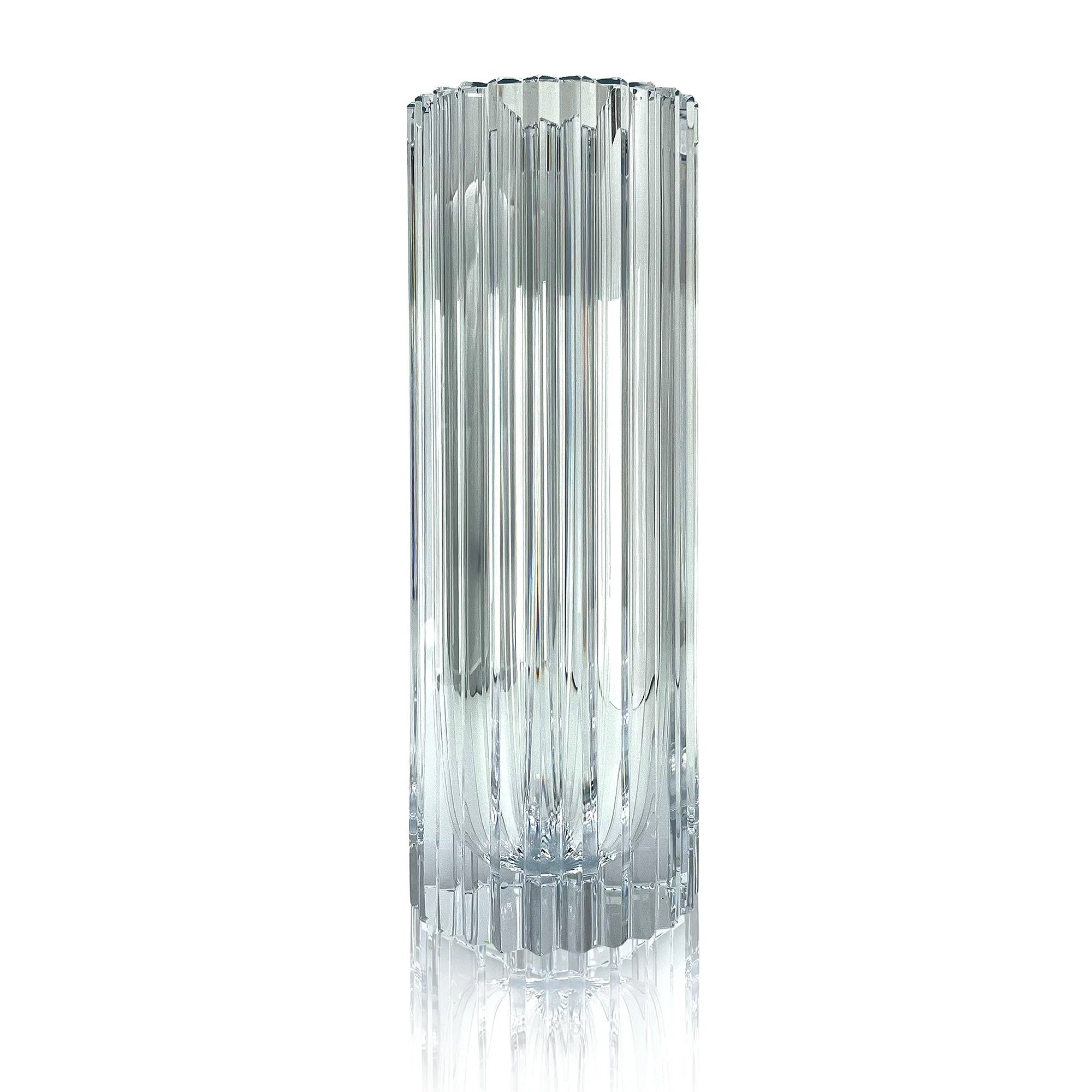 Skogsberg & Smart HURRICANE CRYSTAL LILY STRICT VASE