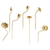 Jonathan Adler BRASS FLOWERS BOUQUET SET OF 7