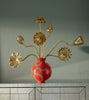 Jonathan Adler BRASS FLOWERS BOUQUET SET OF 7