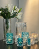 Skogsberg & Smart HURRICANE LAMP BOULE CORAL BLUE