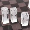 Jonathan Adler ACRYLIC CHESS SET BLACK