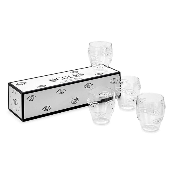 Jonathan Adler BOXED OCULOUS GLASSWARE SET OF 4